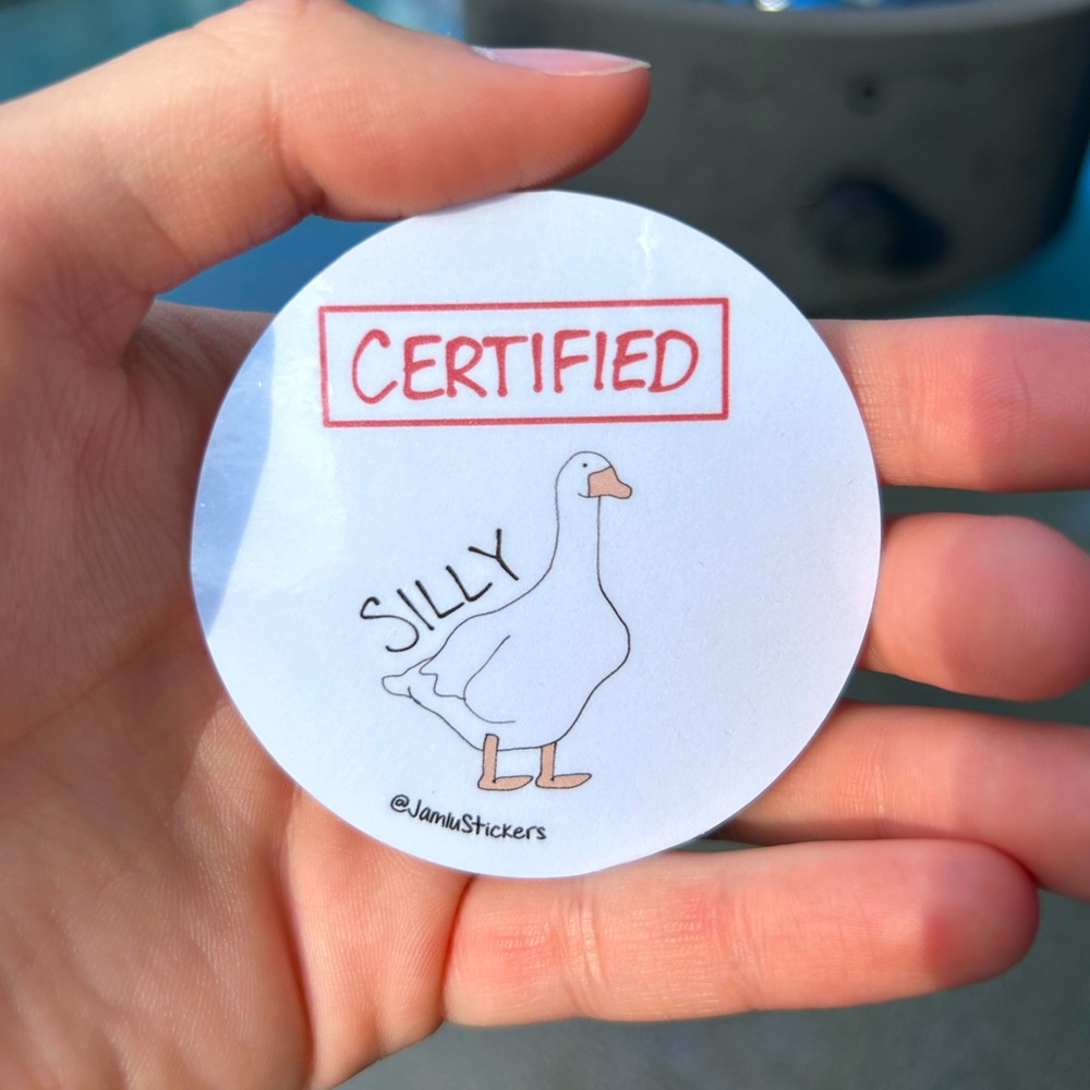 Sticker - Certified Silly Goose